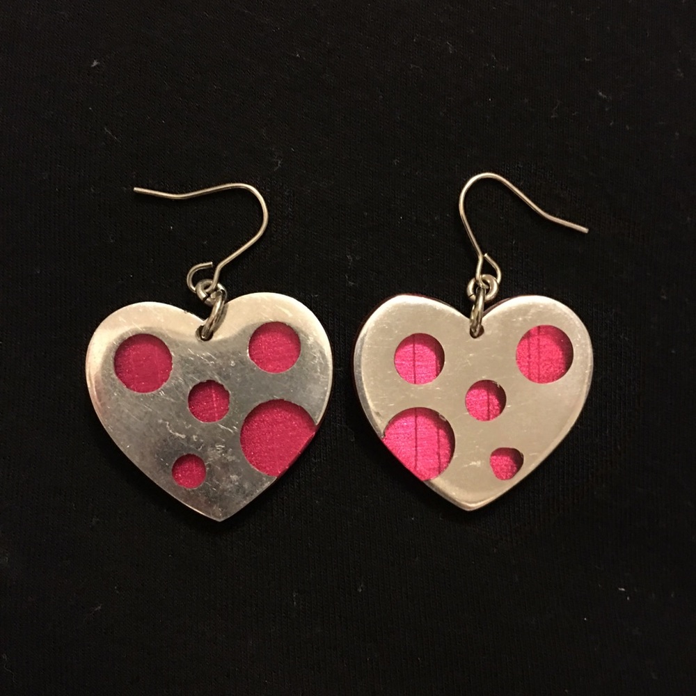 Heart Earring & Necklace Set